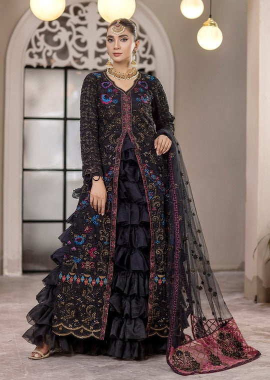 green emerald velvet dress Ciel  Luxury Raw Silk Pakistani Dress in Yellow for UK and Canada   Pakistani Moda