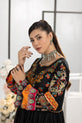 3 Piece Luxury Cotton Black Dress
