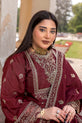 Embroidered Farshi Silk Suit