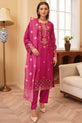 Embroidered Linen Suit