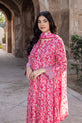 Pakistani Plus Size Pink Dress