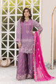 Formal Chiffon Sharara Dress