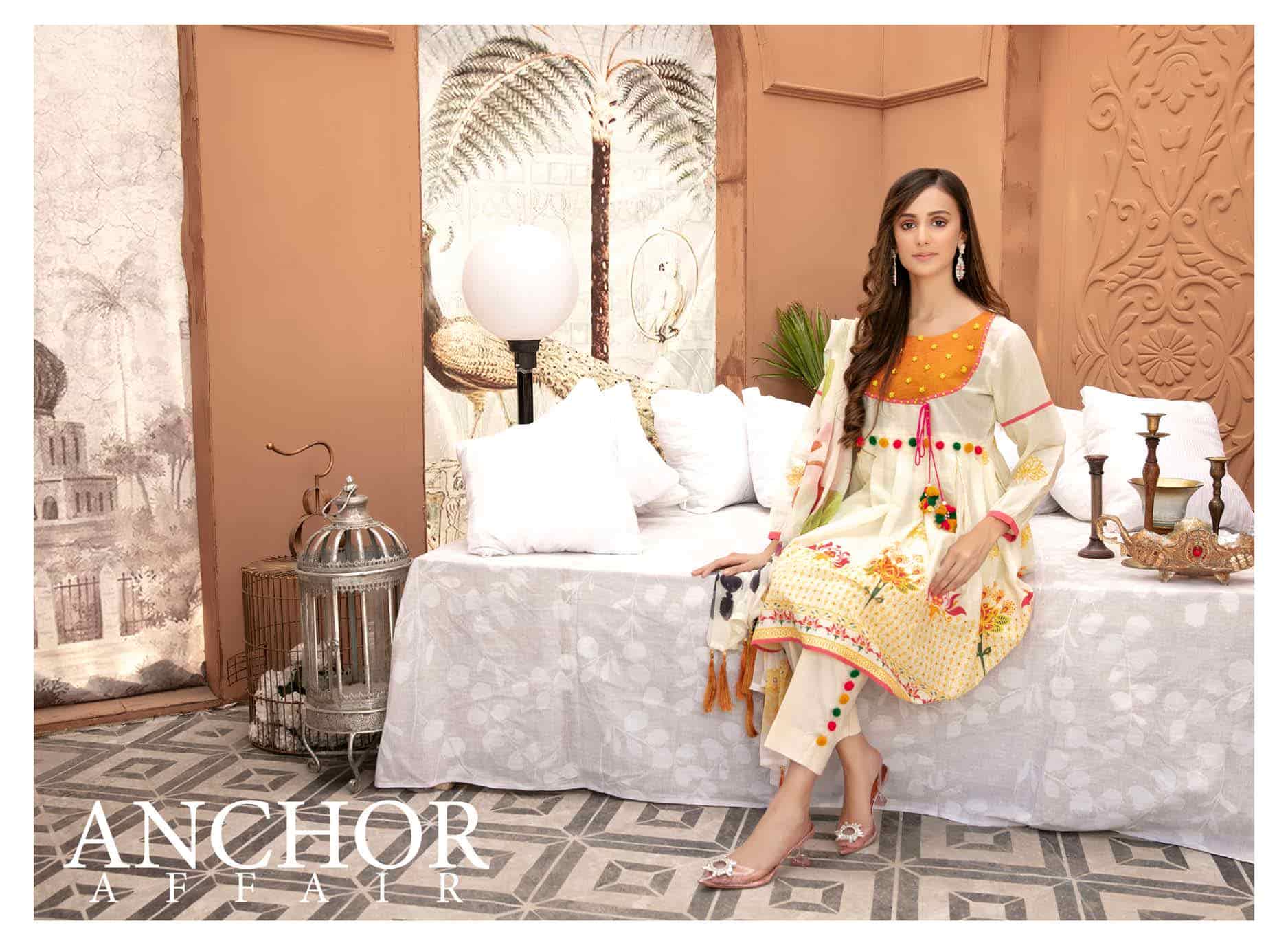 Arzoo White Suit Pret Collection By Ally's On Rang Jah-AL2 - Rang Jah