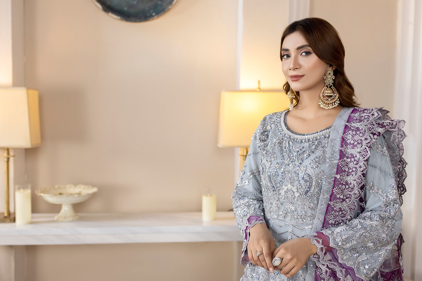 Pakistani Designer Guzarish Ready To Wear Luxury Formal Wedding  dress