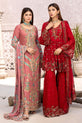 Chiffon Sharara Dress