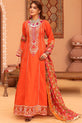  Orange Salwar Kameez