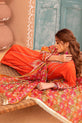  Orange Salwar Kameez