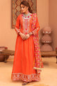  Orange Salwar Kameez