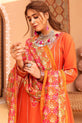  Orange Salwar Kameez