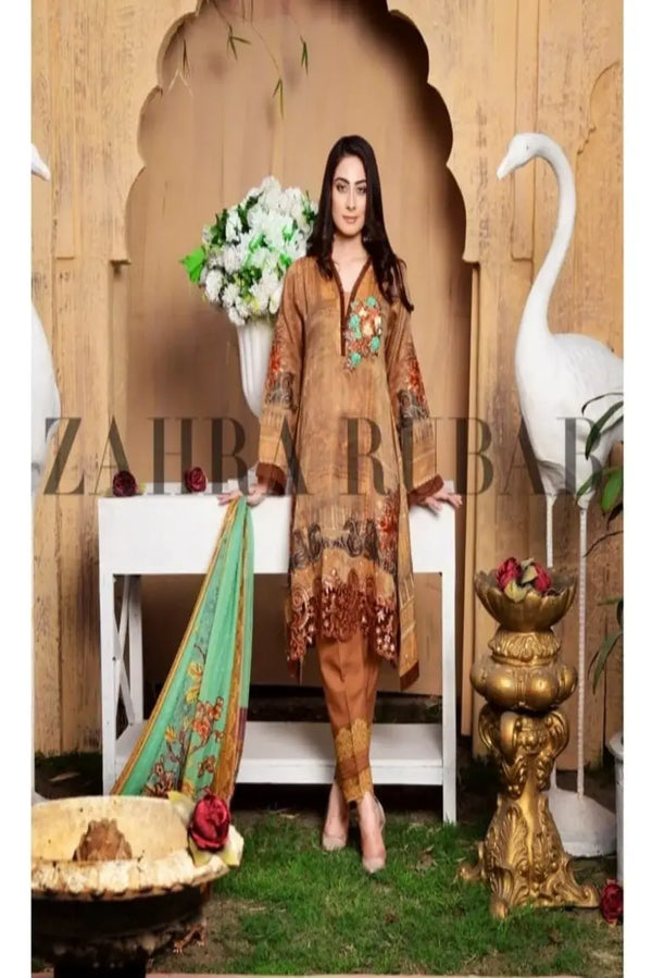 Zahra Rubab Semi Formal Dress-ZR7