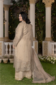 Antique Gold Pakistani Designer Dress