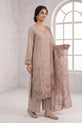 Beige Embroidered Pakistani Plus Size Dress