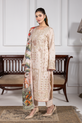 Beige Readymade Pakistani Casual Dress