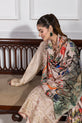 Beige Readymade Pakistani Eid Dress