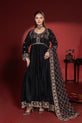 Black Anarkali Pakistani Formal Dress