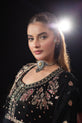 Black Anarkali Pakistani Party Wear Dress