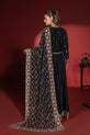 Black Anarkali Pakistani Wedding Dress