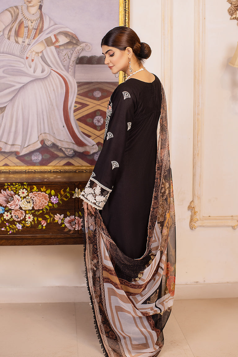 Black Dress Linen Fabric