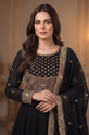 Black Embroidered Pakistani Formal Dress