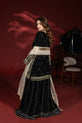 Black Embroidery Pakistani Formal Dress