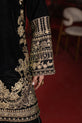 Black Embroidery Pakistani Mehndi Dress