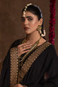 Black & Yellow Pakistani Party Wear Dress
