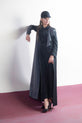 Black and Charcoal Dress For Western Women