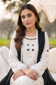 Black and White Pakistani Casual Dress