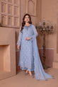 Blue Pakistani Plus Size Dress