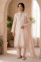 Blush Peach Linen Dress