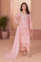 Blush Pink Pakistani Party Wear Dress