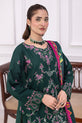 Dark Emerald Green Pakistani Casual Dress
