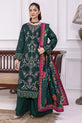 Dark Emerald Green Pakistani Eid Dress