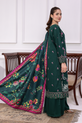 Dark Emerald Green Pakistani Plus Size Dress
