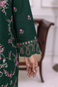Dark Emerald Green Pakistani Suit