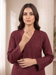 Deep Berry Pakistani Eid Dress