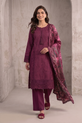 Deep Plum Pakistani Eid Dress