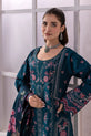 Deep Teal Green Pakistani Casual Dress