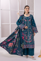 Deep Teal Green Pakistani Party Wear Dress