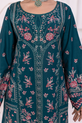 Deep Teal Green Pakistani Suit