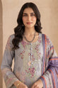 Dove Grey Dhanak Suit For Women in the UK