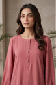 Dusty Rose Bubble Pakistani Plus Size Dress