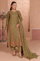 Elegant Embroidered Pakistani Winter Dress