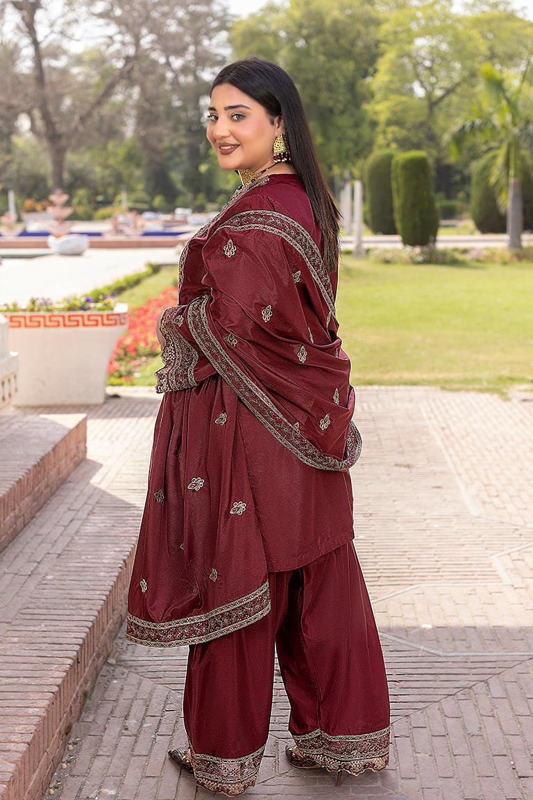 •	Embroidered Dress