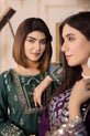 Embroidered Farshi Silk Suit With Farshi Shalwar