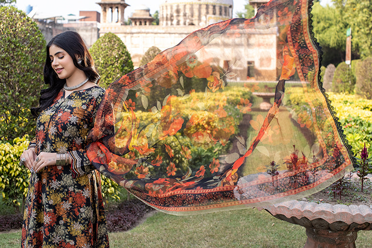 Floral Pakistani Eid Dress