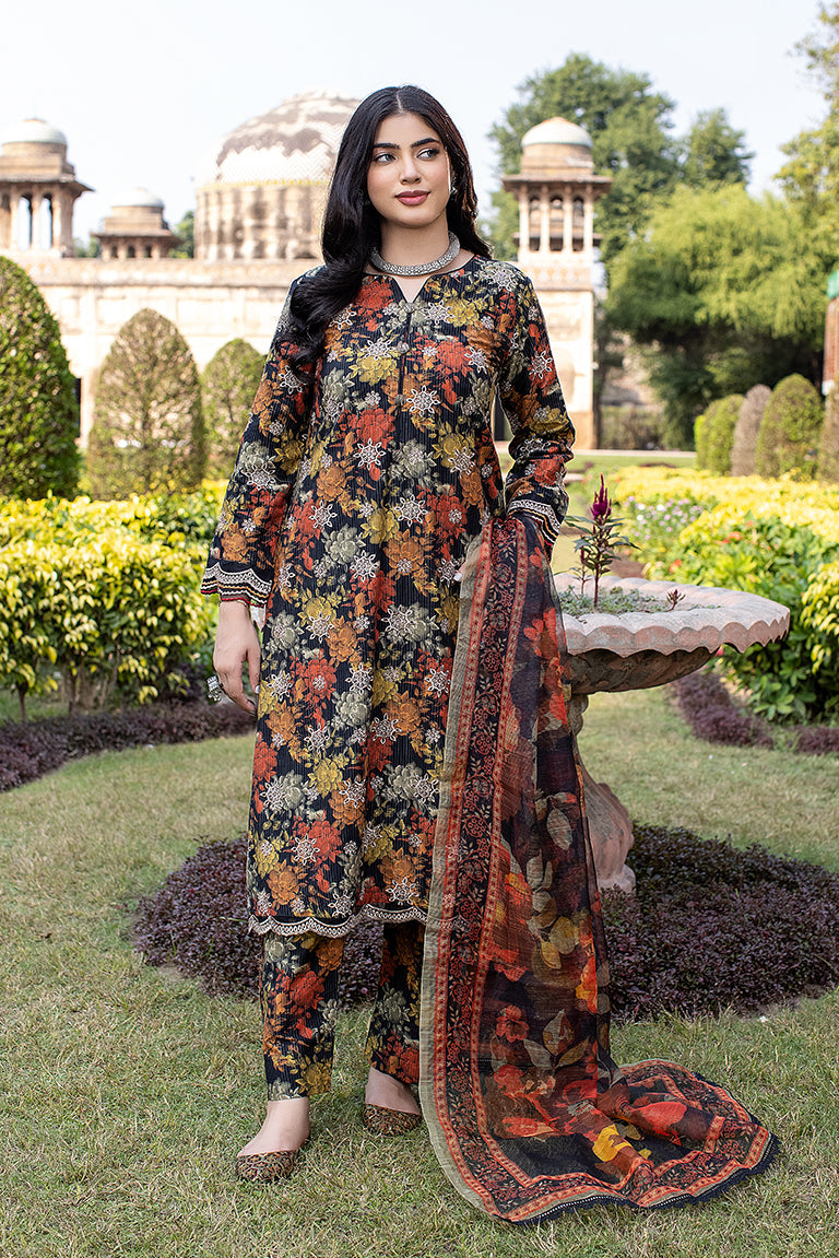 Floral Pakistani Plus Size Dress