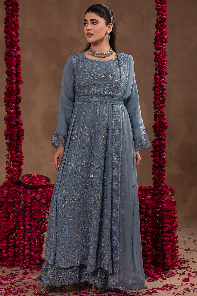 Gray Pakistani Dress