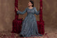 Gray Pakistani Plus Size Dress