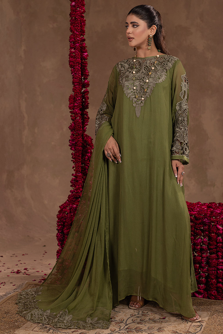  Green Pakistani Wedding Dress